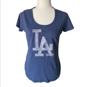 47 Brand Dodger blue womens tee size medium